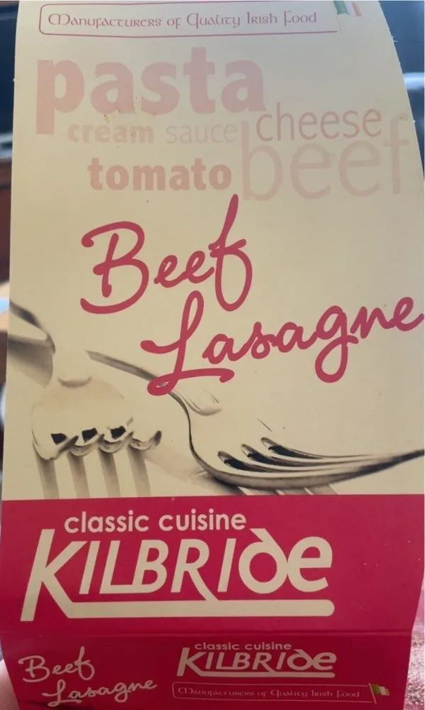 Beef Lasagne