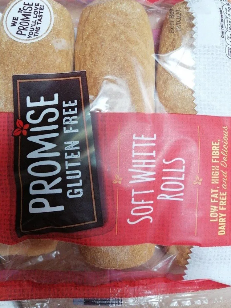 Soft white rolls gluten free