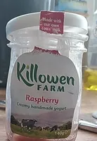Greek Style Irish Raspberry live-cultured yogurt