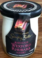 Irish made Wexford rhubarb yogurt
