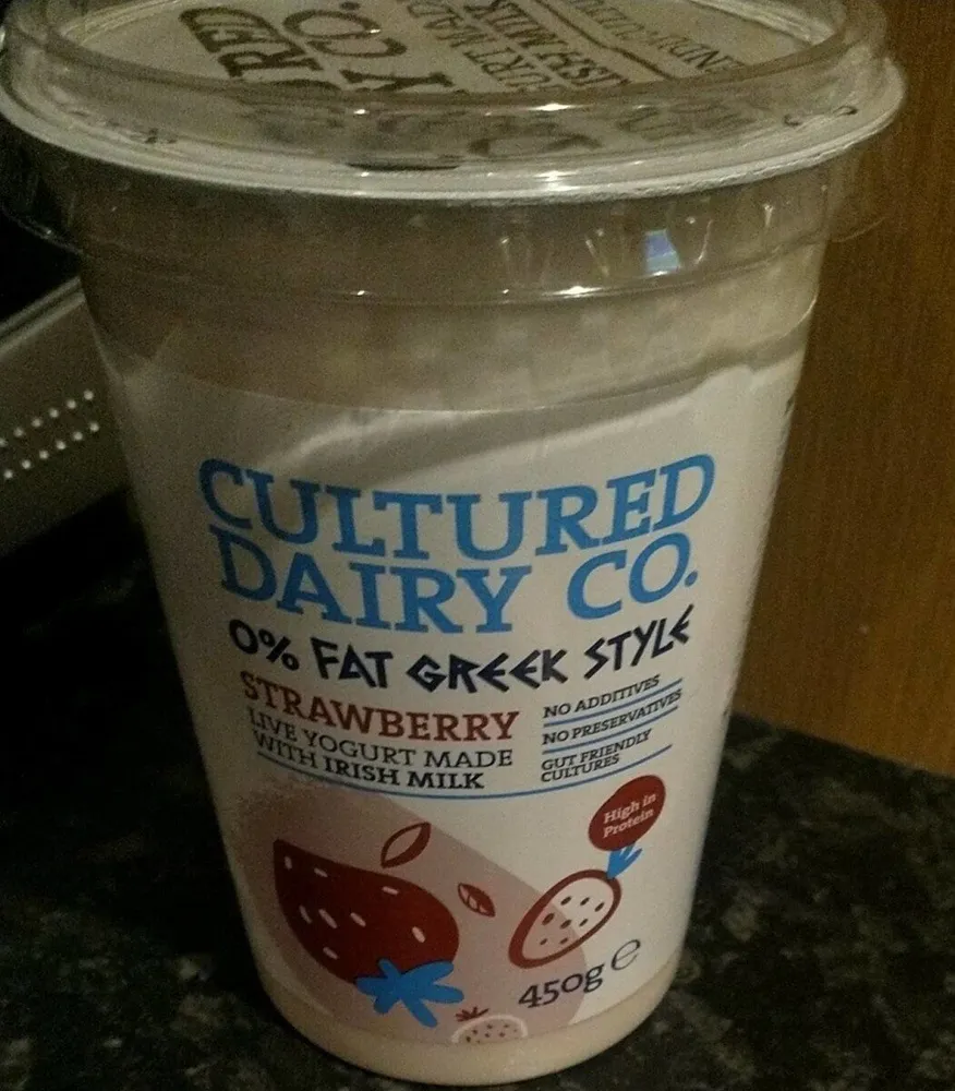 0% fat Greek style yogurt