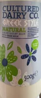 Greek style natural yoghurt