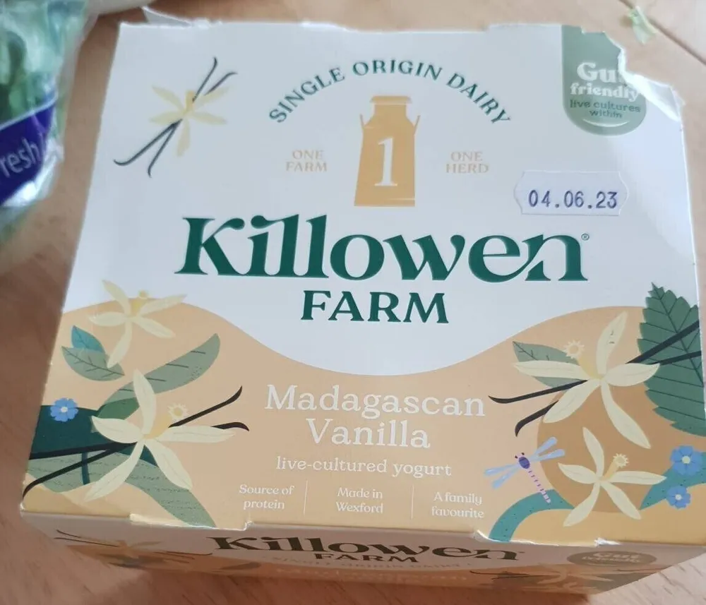 Madagascan Vanilla live-cultured yogurt