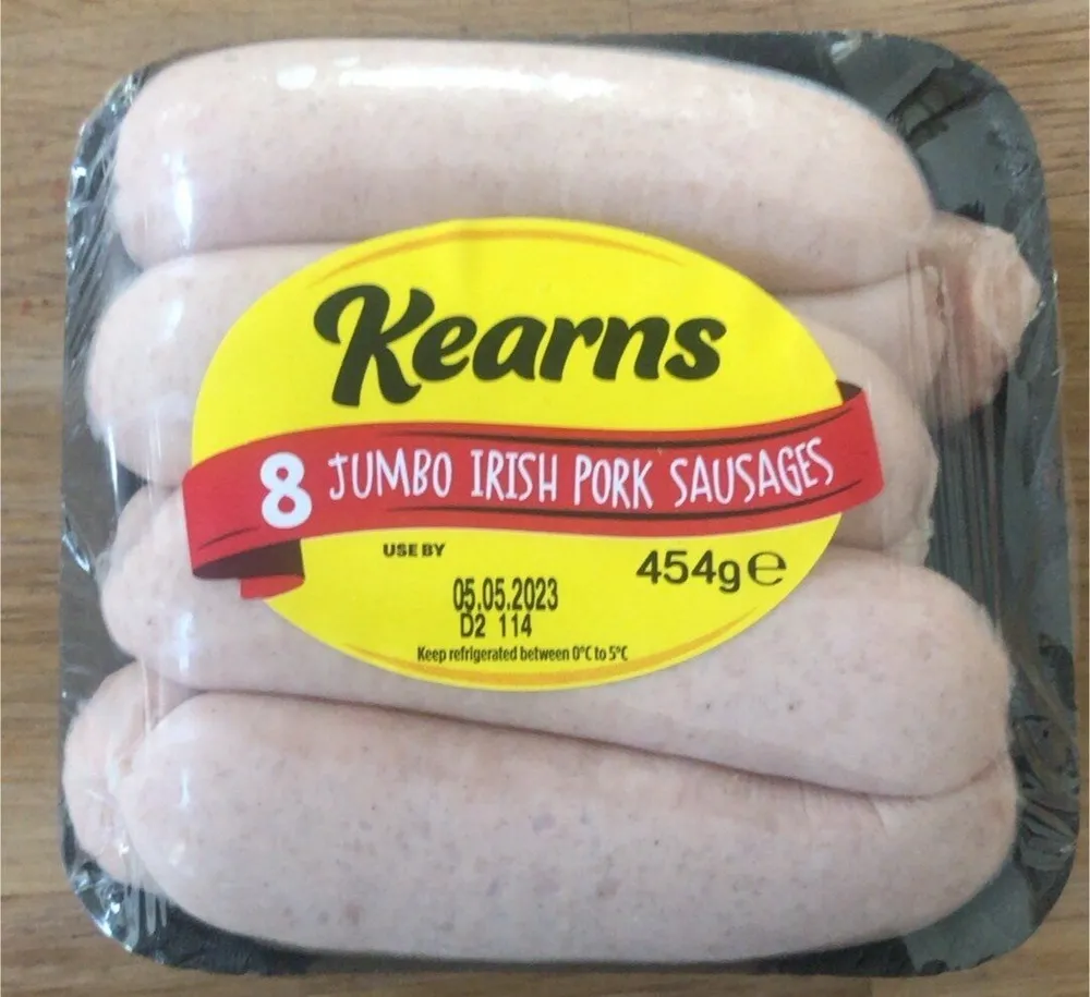 Kearns Jumbo Pork Sausages