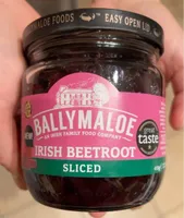 Irish beetroot sliced