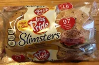 Slimsters Squares White & Wholemeal Bread topped with Multiseeds