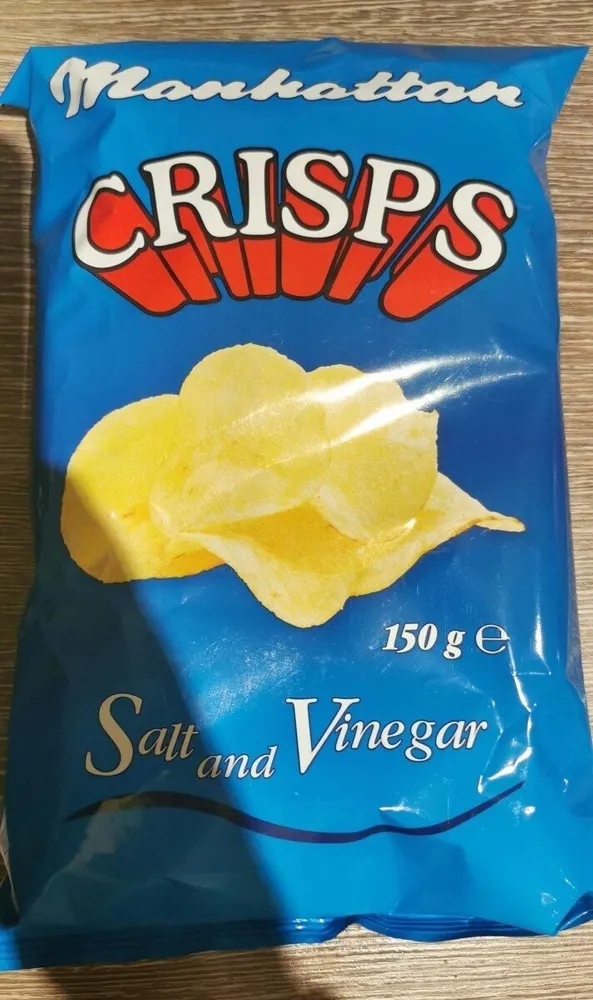 Salt and vinegar Crisps