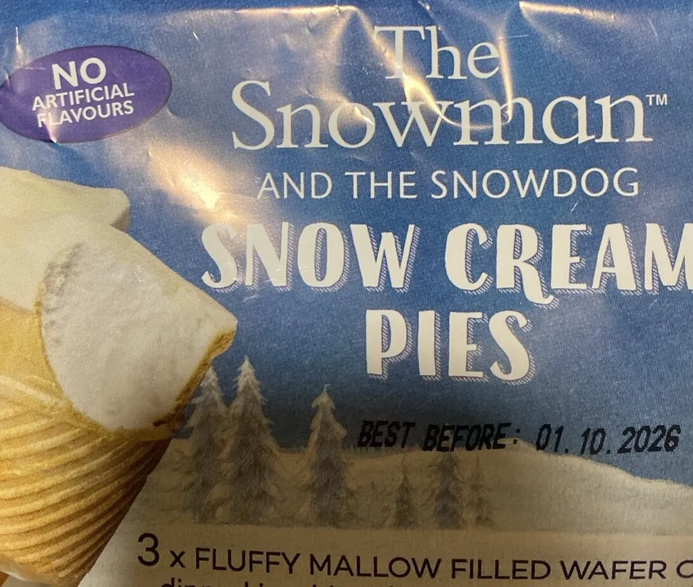 Snow Cream Pies