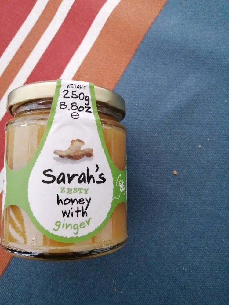 Sarah's Zesty Honey with Ginger