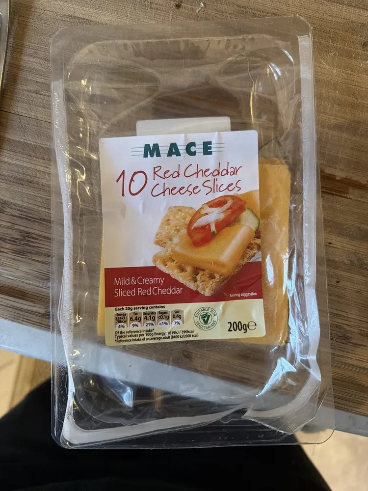 Sliced Red Cheddar