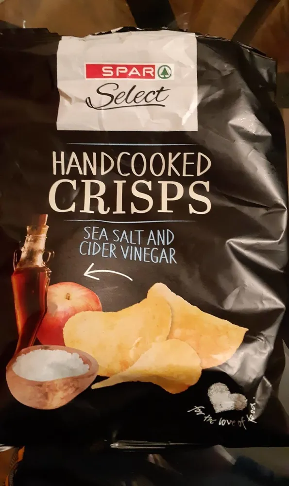 Sea salt and vinegar crisps