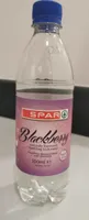 Blackberry flavor sparking water
