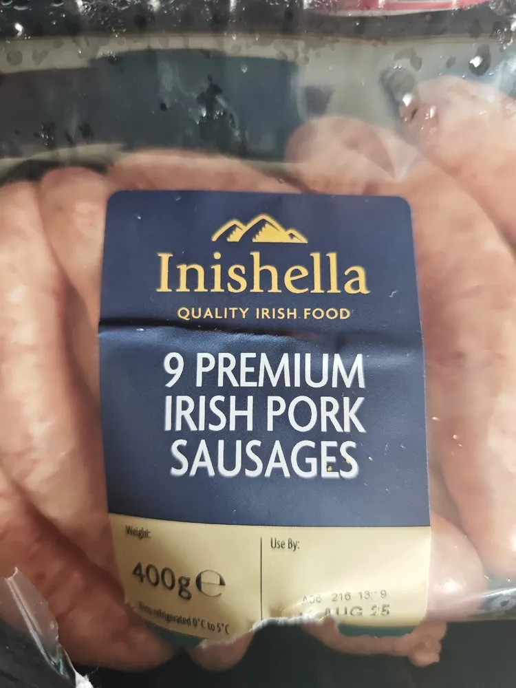 Irish Pork Sausages