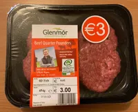Beef quarter pounders