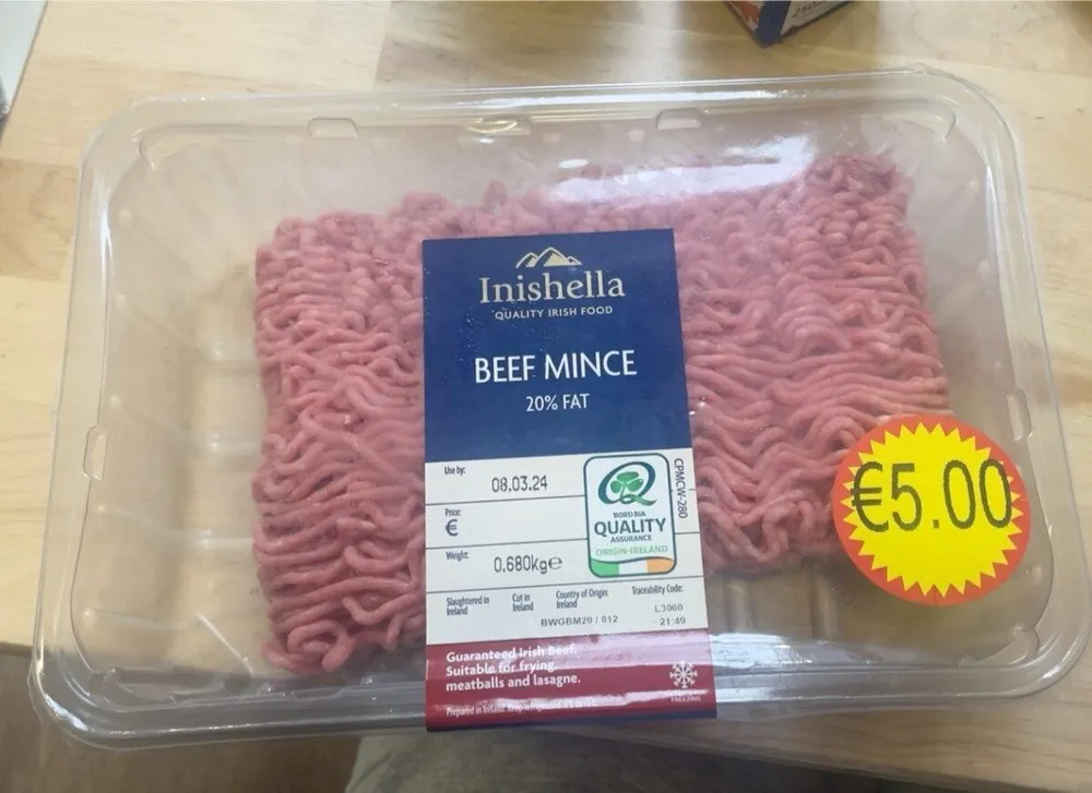 Beef mince