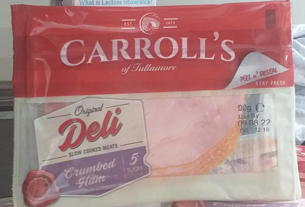 Crumbled ham