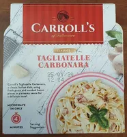 Carroll's Tagliatelle Carbonara