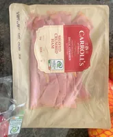 shaved crumbed ham