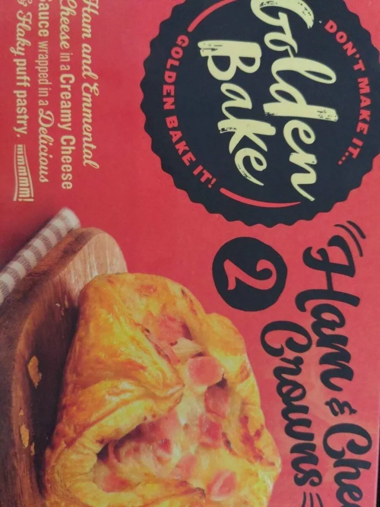 Golden Bake Ham and Cheese Crowns