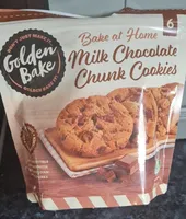 Bake at home milk chocolate chunk cookies