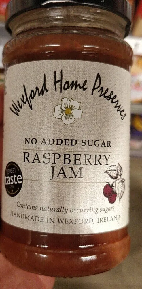No Added Sugar Raspberry Jam