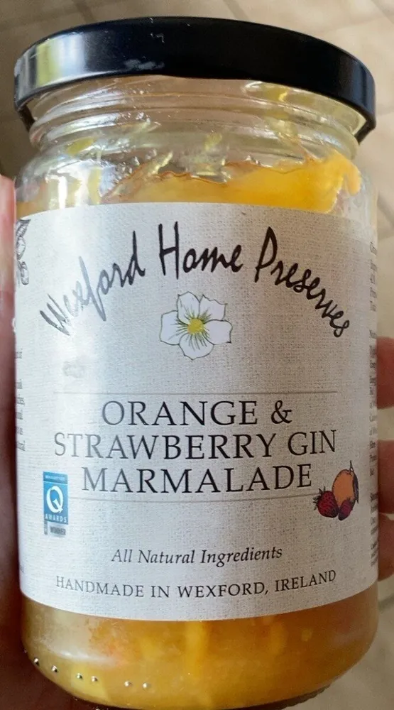 Orange and Strawberry Gin Marmalade