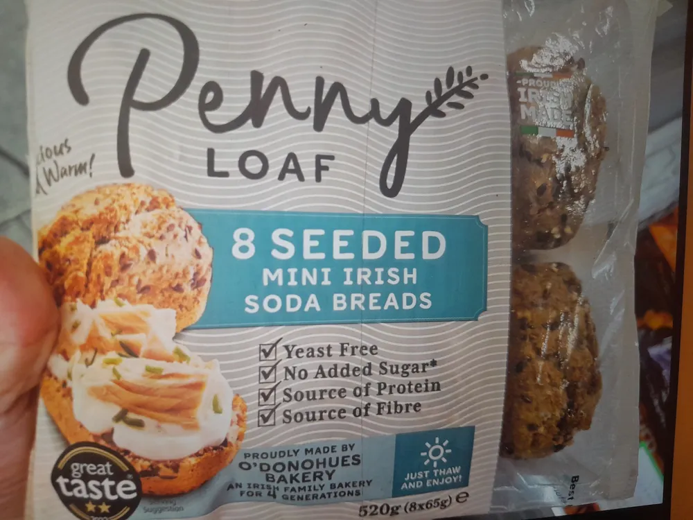 seeded mini irish soda breads