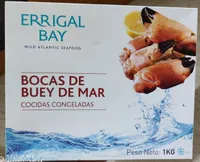 Bocas de buey de mar cocidas congeladas