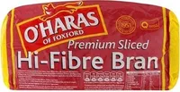 O'Haras of Foxford Premium Sliced Hi-Fibre Bran Bread