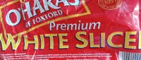 White sliced bread