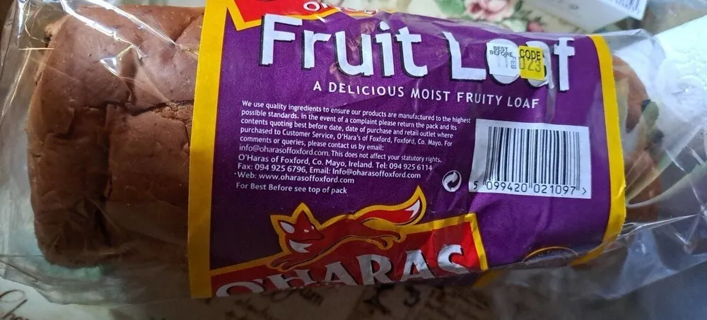 Fruit Loaf