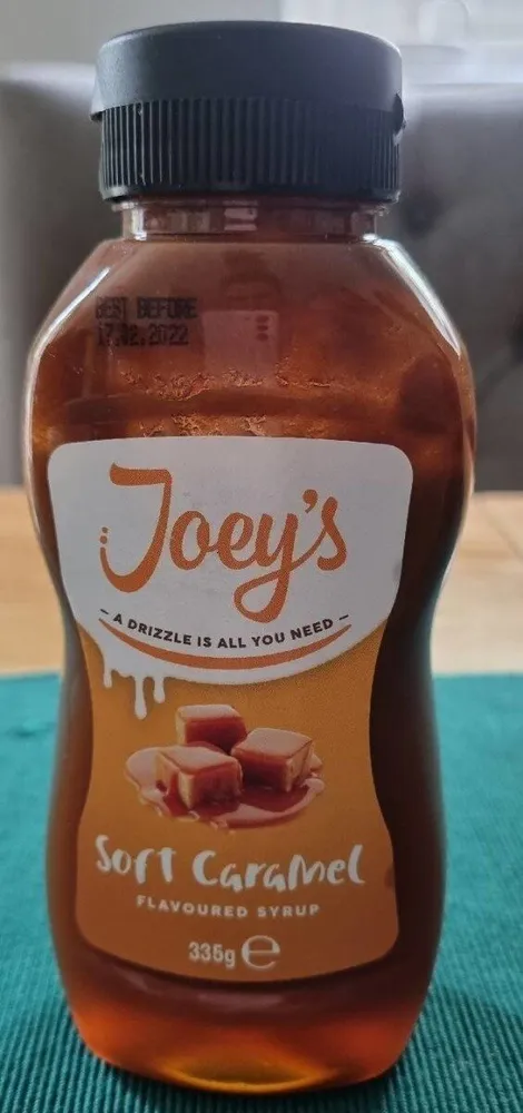 Soft Caramel Flavoured Syrup