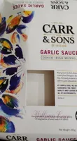 Garlic sauce cooked irish mussels