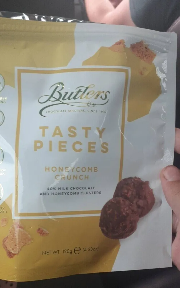 Tasty pieces honeycomb crunch