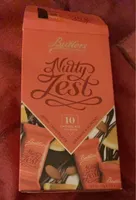 Nulty test dark chocolate : orange and almond