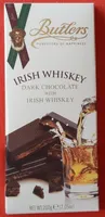 Iris whiskey dark chocolate with irish whiskey
