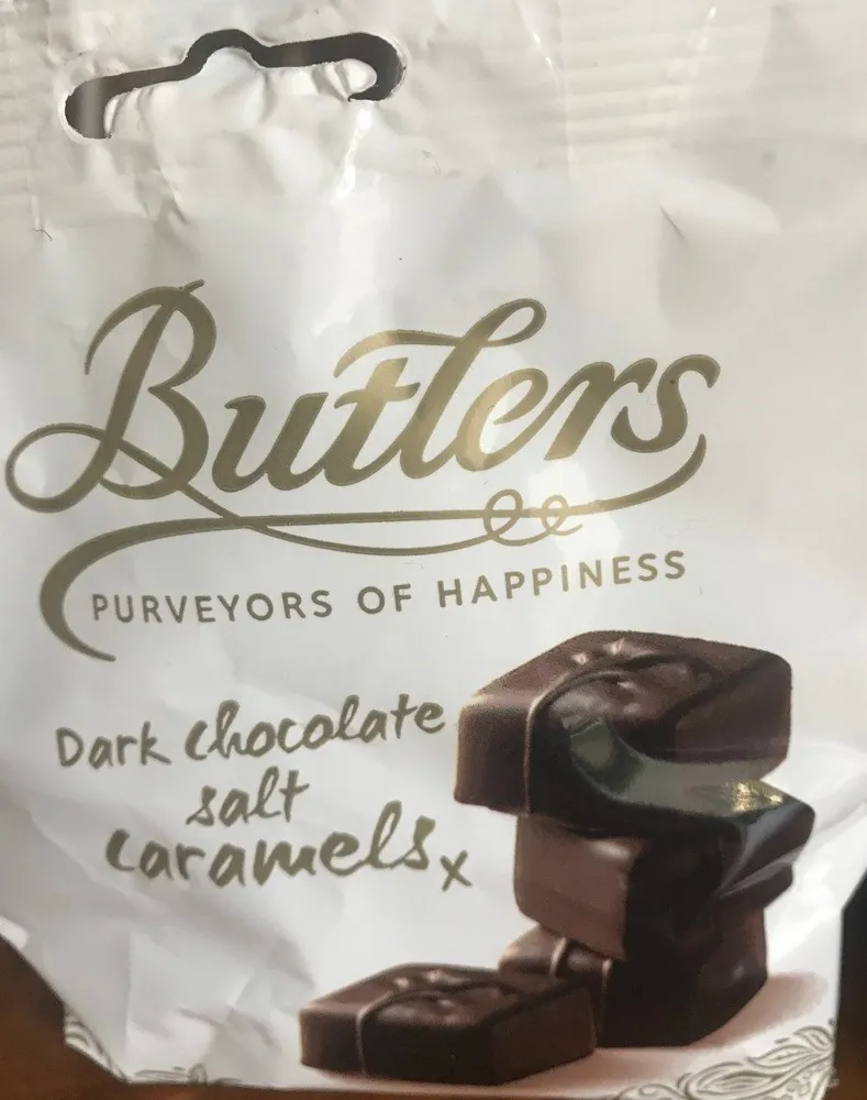 Dark chocolate salt caramels
