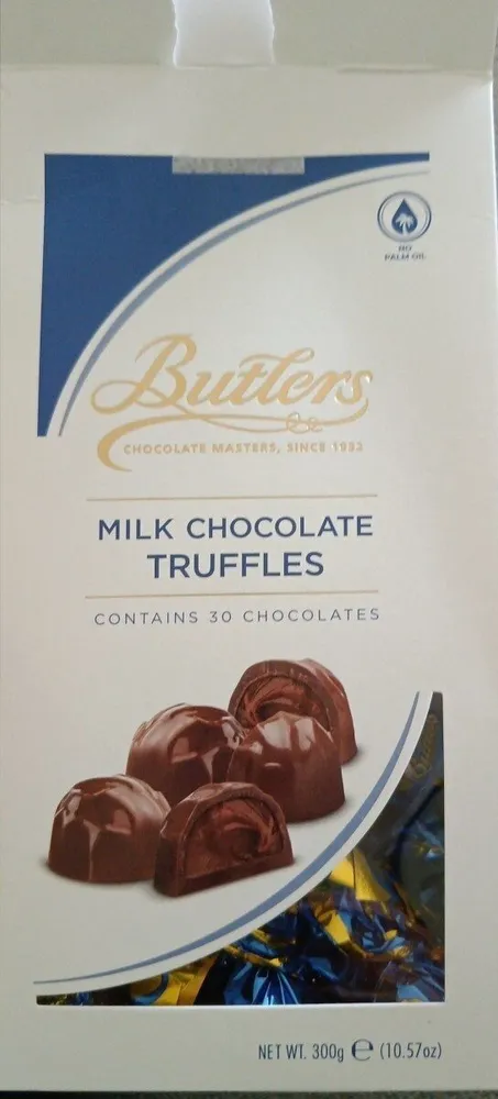 milk chocolate truffles