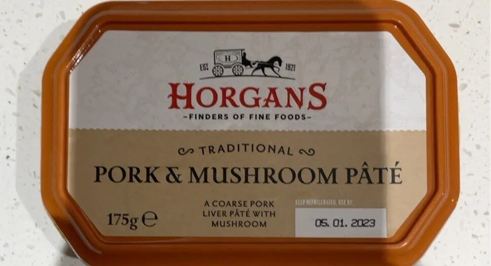 Pork & mushroom páté