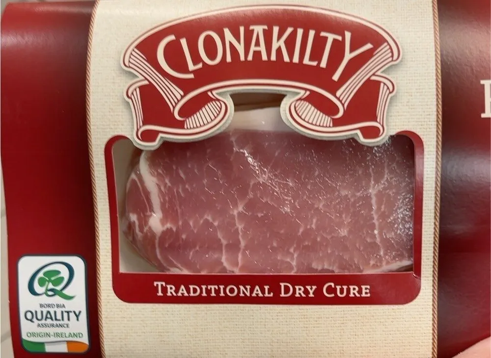 Clonakility traditional dry cure rashers