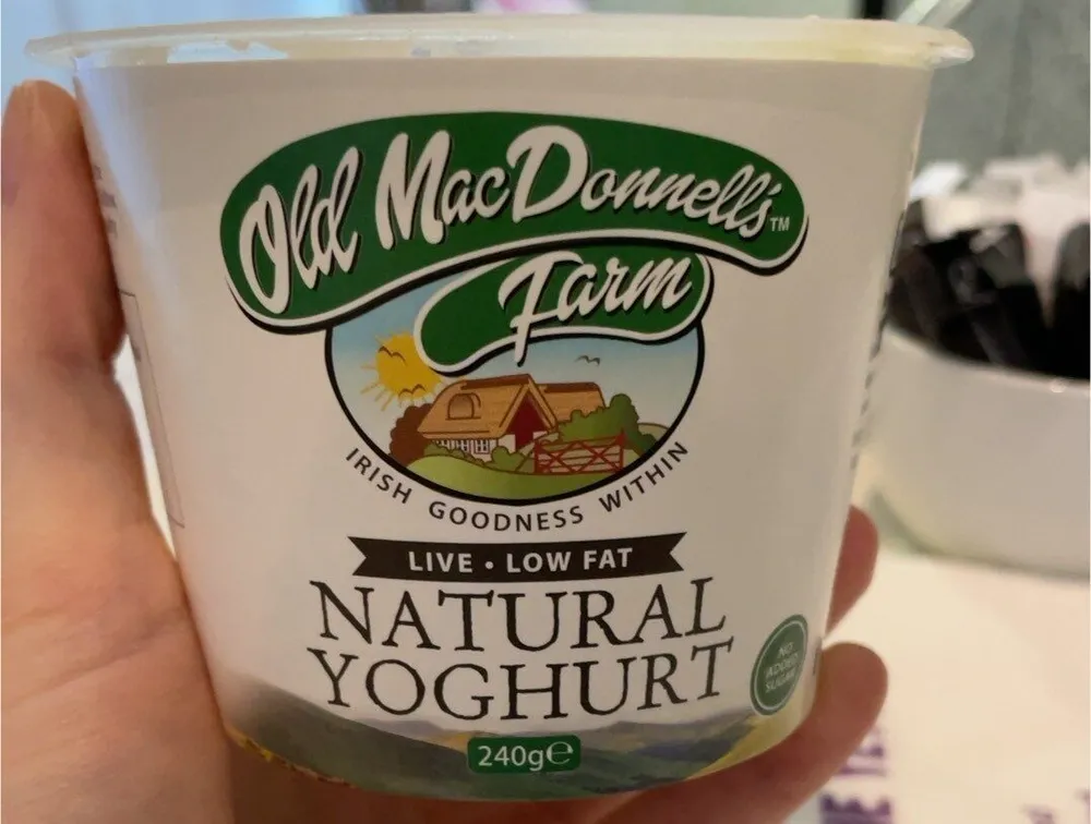 Natural yogurt