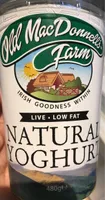 Old MacDonnell's Farm Natural Yogurt