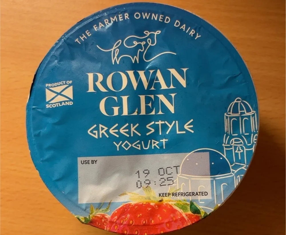 Rowan glen greek style yogurt