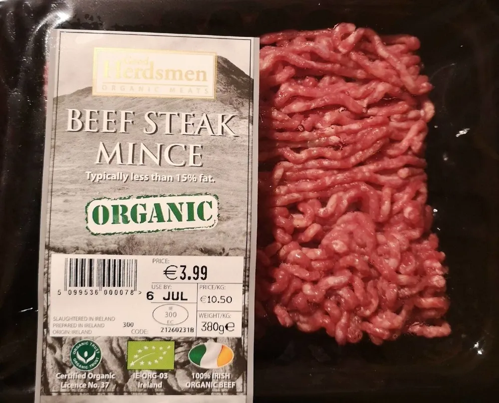 Beef steak mince