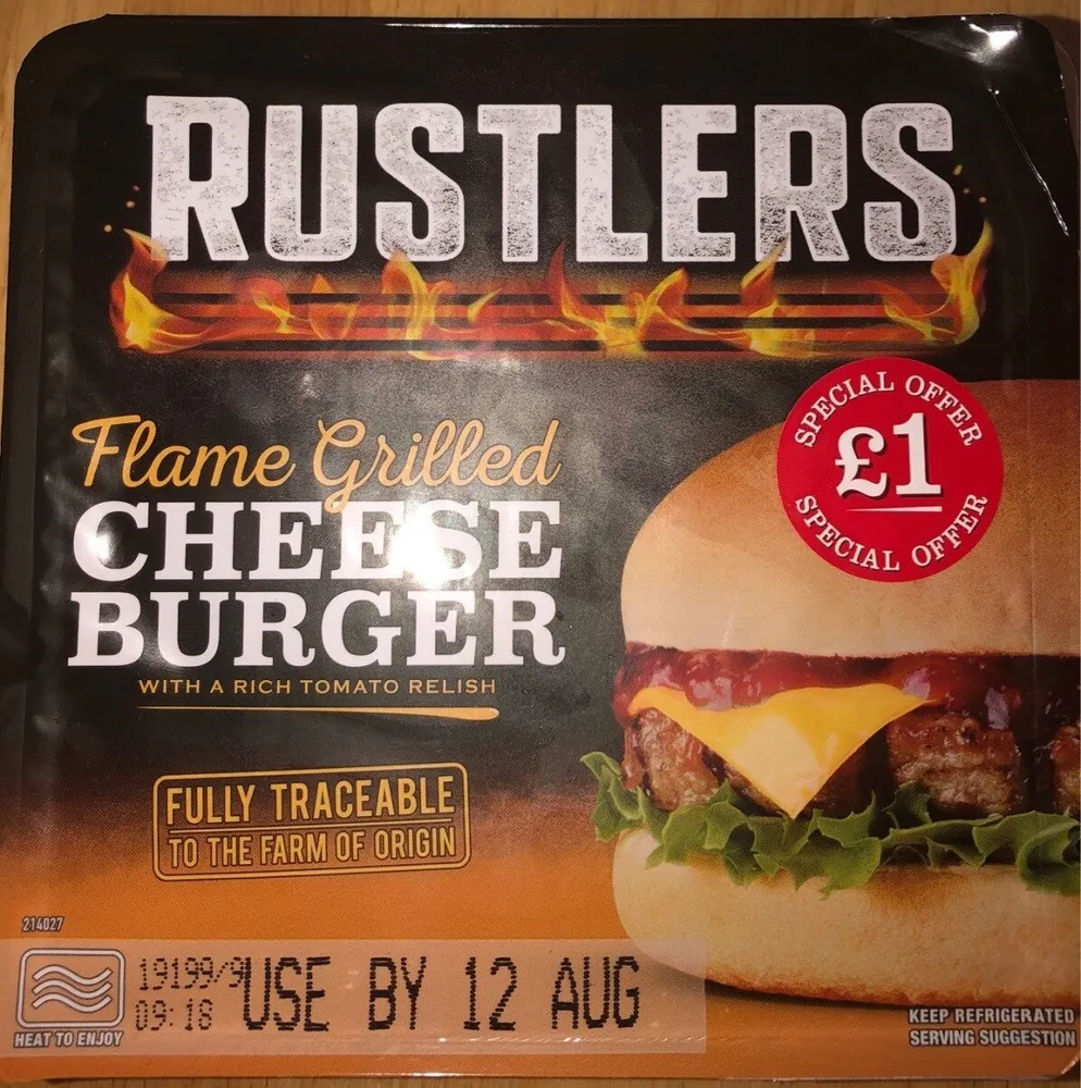 Flame Grilled Cheese Burger