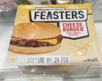 CHEESE BURGER WITH TOMATO KETCHUP