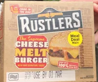 Supreme Cheese Melt Burger