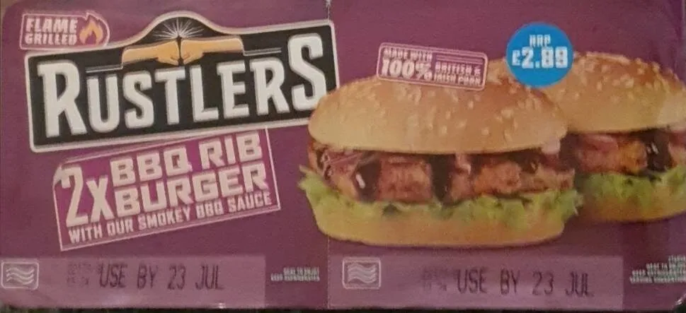 BBQ Rib Burger