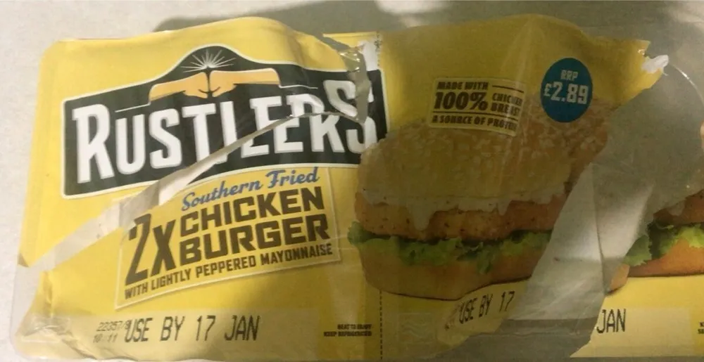Southern fried Chicken burger