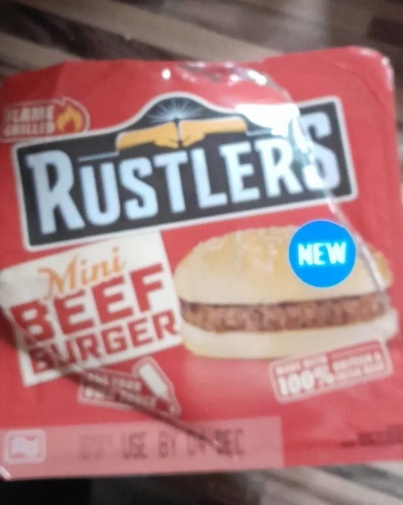 Mini beef burger